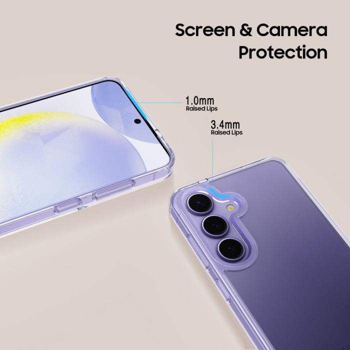 Bild 3, Tech-Protect Galaxy S25 Plus Skal FlexAir Hybrid Transparent