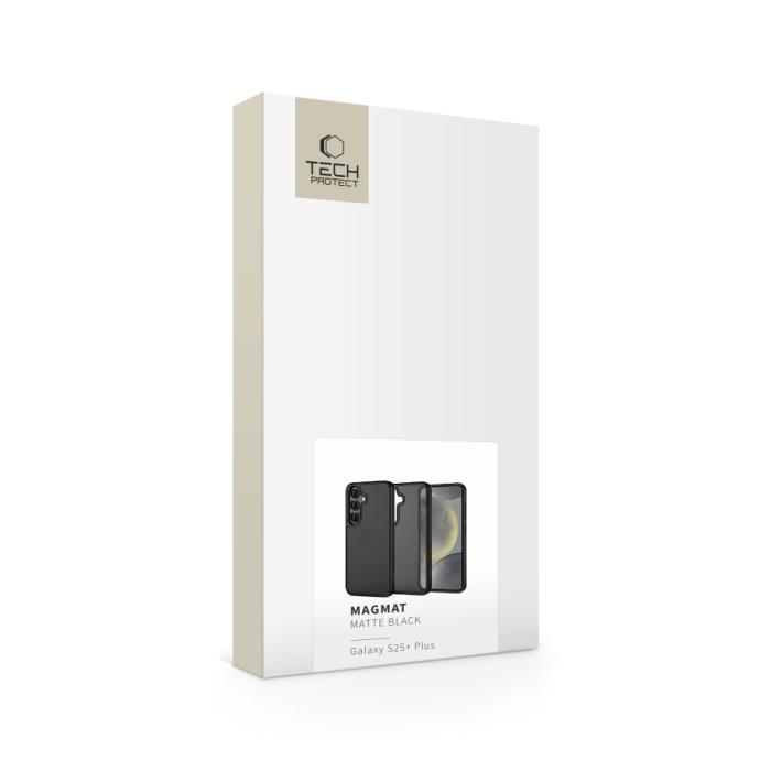 Bild 2, Tech-Protect Galaxy S25 Plus Skal MagMat Matt Svart