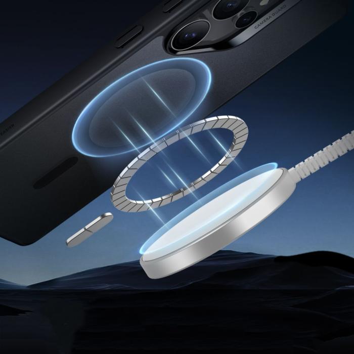 Bild 3, ESR Galaxy S25 Ultra Skal MagSafe CH HaloLock Frostad Svart