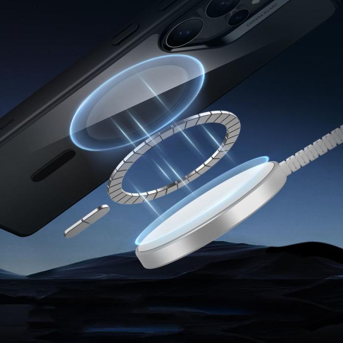 Bild 3, ESR Galaxy S25 Ultra Skal MagSafe CH HaloLock Transparent/Svart