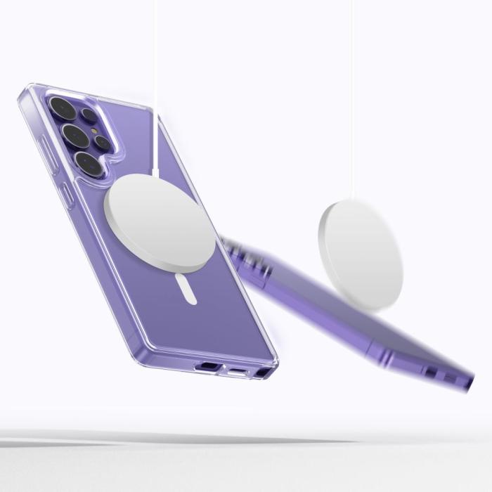 Bild 6, Tech-Protect Galaxy S25 Ultra Skal MagSafe FlexAir Hybrid Transparent