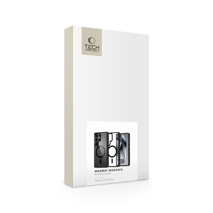 Bild 2, Tech-Protect Galaxy S25 Ultra Skal MagSafe MagMat Svart/Transparent