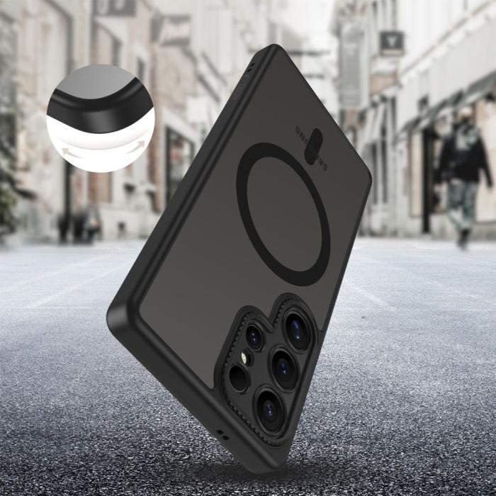 Bild 5, Tech-Protect Galaxy S25 Ultra Skal MagSafe MagCam Matt Svart