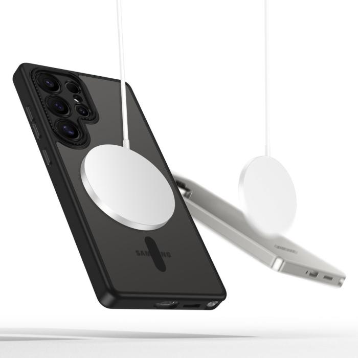 Bild 6, Tech-Protect Galaxy S25 Ultra Skal MagSafe MagCam Matt Svart