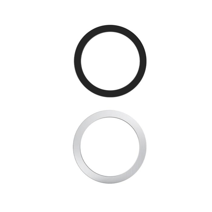Bild 2, Tech-Protect 2-PACK Magnetisk MagSafe Ring Silver/Svart
