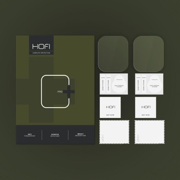 Bild 2, HOFI Xiaomi Redmi Watch 5 Lite 2-PACK Skärmskydd Pro+ Härdat Glas