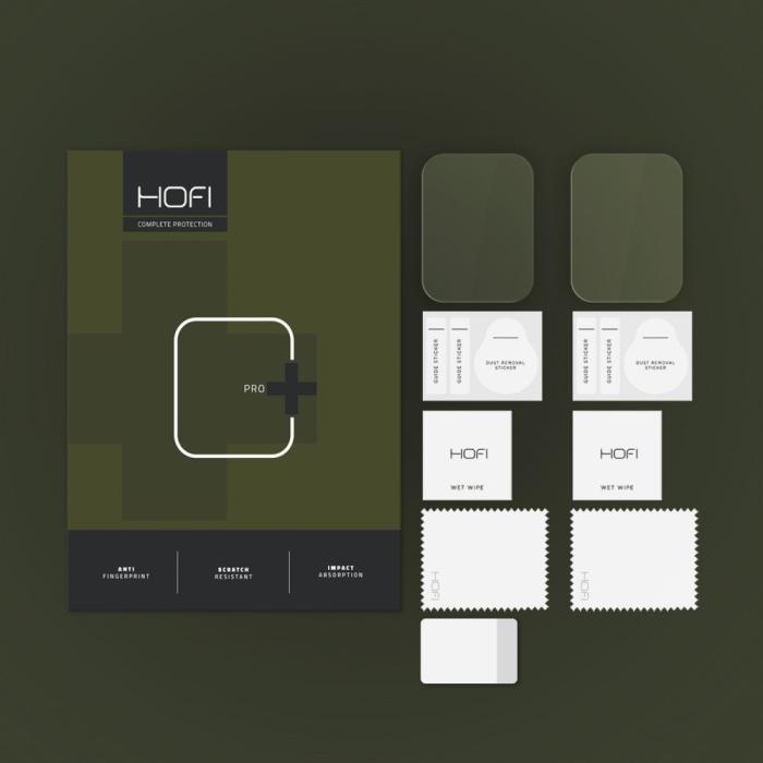 Bild 2, HOFI Xiaomi Smart Band 9 Pro 2-PACK Skärmskydd Pro+ Härdat Glas