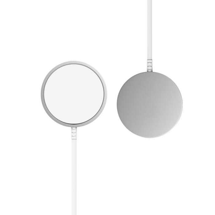 Bild 3, Tech-Protect 15W MagSafe Trådlös Qi Laddare Vit