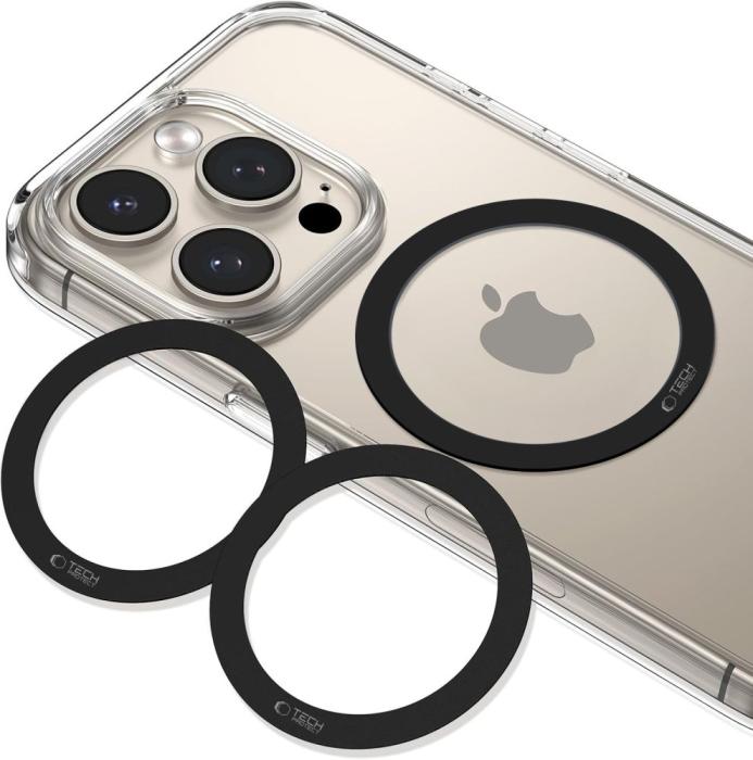 Bild 5, Tech-Protect 2-PACK Magnetisk MagSafe Ring Svart