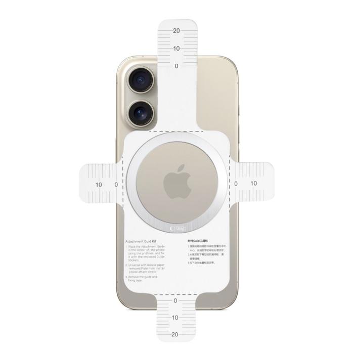Bild 4, Tech-Protect 2-PACK Magnetisk MagSafe Ring Silver