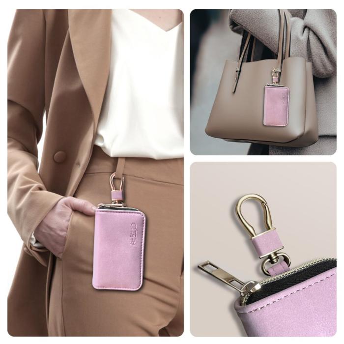 Bild 6, Tech-Protect RFID Signalblockerande Fodral Baby Pink