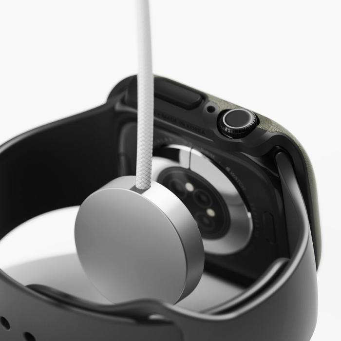 Bild 5, Ringke Apple Watch 10 (46 mm) Skal Onyx Mörk Grön