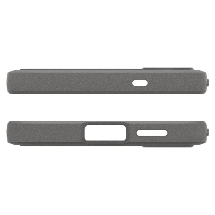 Bild 6, Spigen Galaxy S25 Skal MagSafe Rugged Armor Marble Grey
