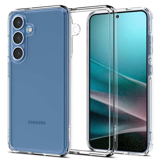 Bild 1, Spigen Galaxy S25 Skal Ultra Hybrid Crystal Clear