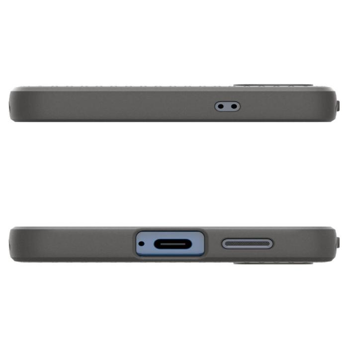 Bild 6, Spigen Galaxy S25 Plus Skal Liquid Air Marble Grey