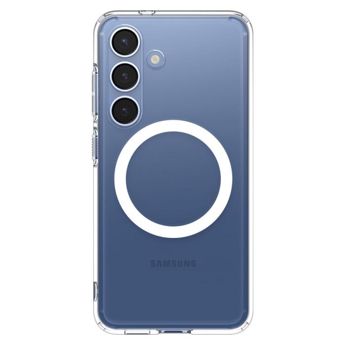 Bild 3, Spigen Galaxy S25 Plus Skal MagSafe Ultra Hybrid Transparent/Vit