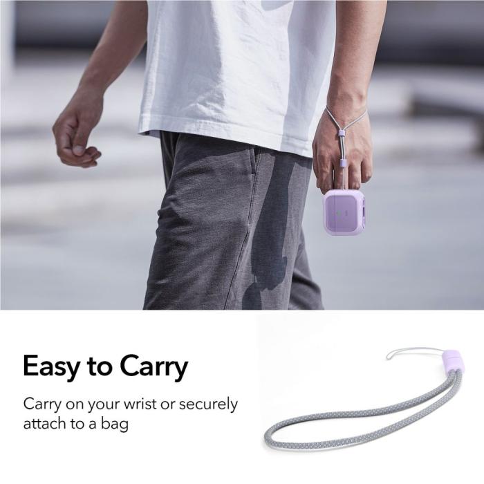 Bild 6, ESR AirPods 4 Skal MagSafe Orbit HaloLock Lila