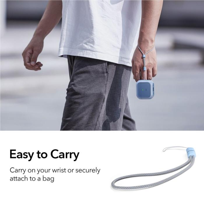 Bild 6, ESR AirPods 4 Skal MagSafe Orbit HaloLock Blå