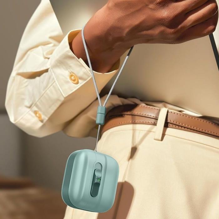 Bild 2, ESR AirPods 4 Skal MagSafe Pulse HaloLock Grön