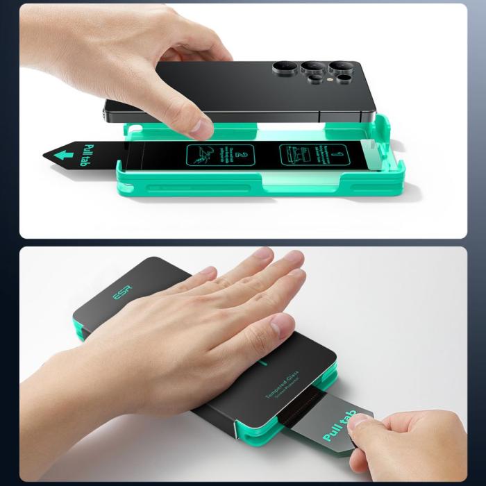 Bild 3, ESR Samsung Galaxy S25 Ultra 2-PACK Skärmskydd Härdat Glas