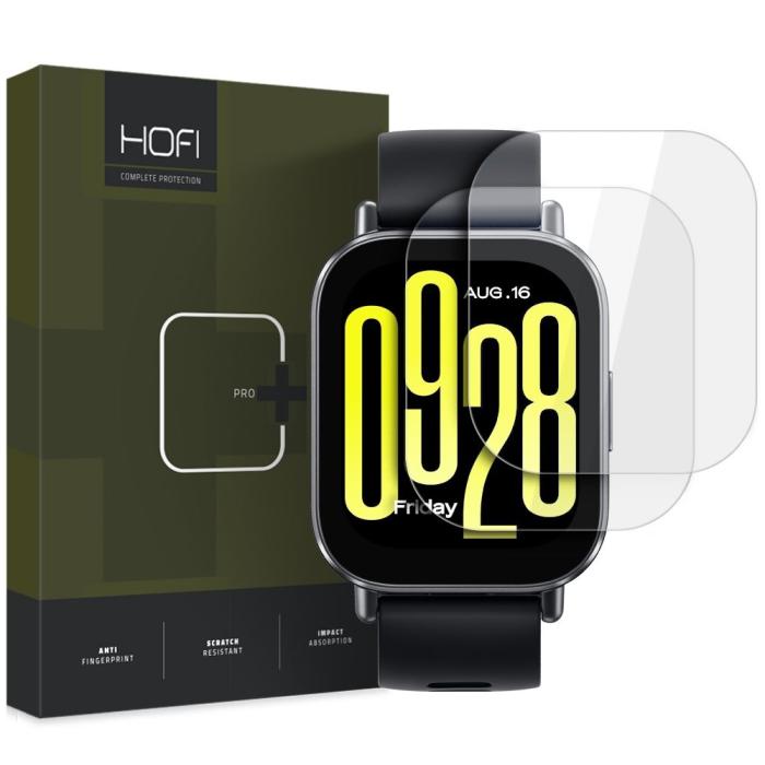 Bild 1, HOFI Xiaomi Redmi Watch Active 5 2-PACK Skärmskydd Pro+ Härdat Glas