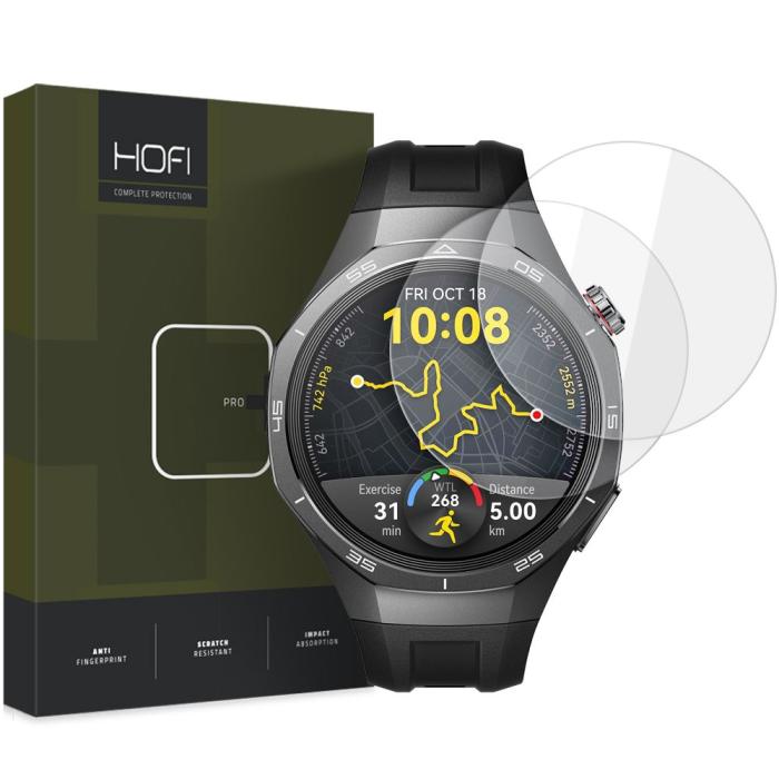 Bild 1, HOFI Huawei Watch GT 5 Pro 46 mm 2-PACK Skärmskydd Pro+