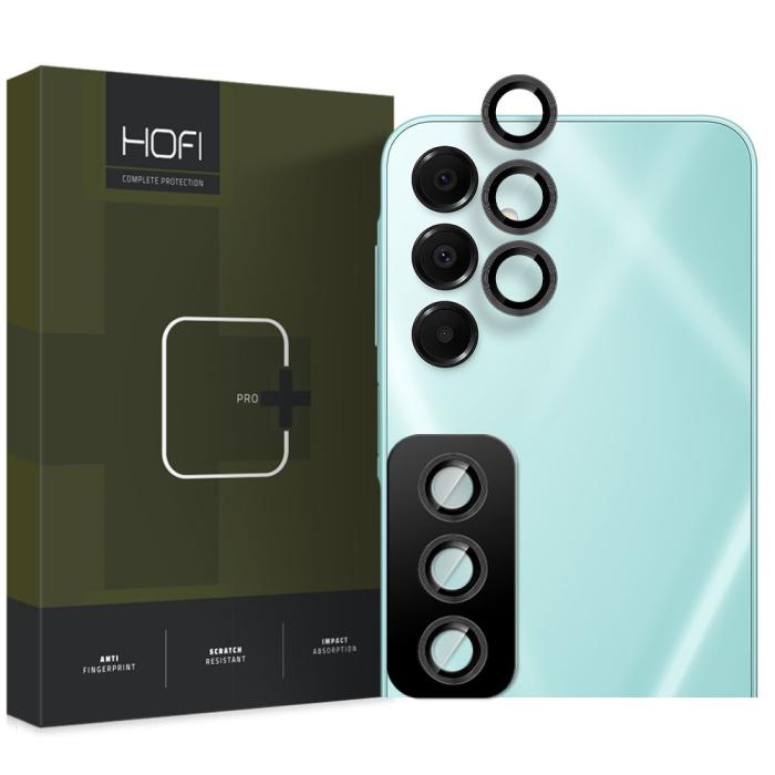 Bild 1, HOFI Samsung Galaxy S24 FE Linsskydd CamRing Pro+ Svart