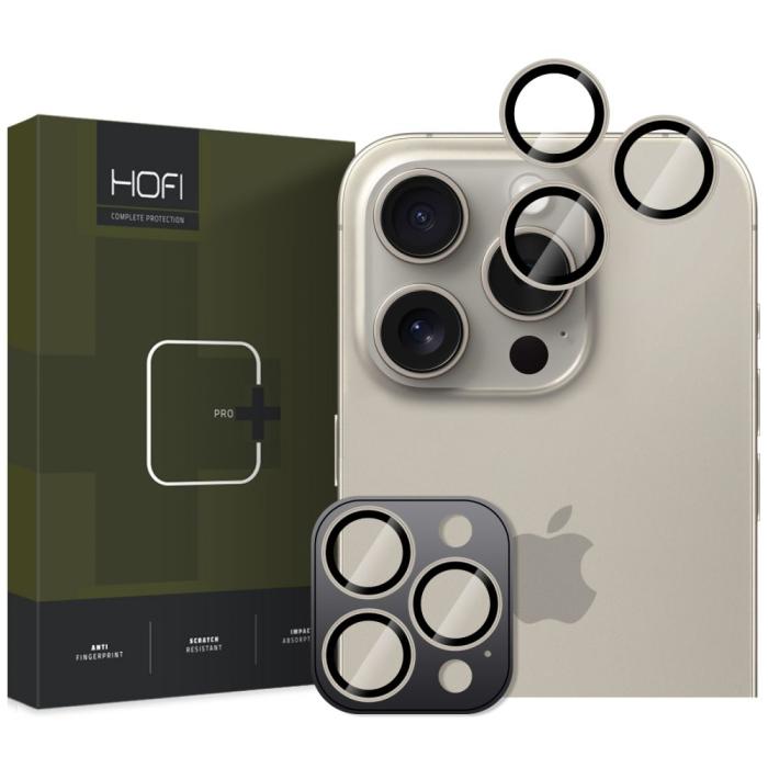 Bild 1, HOFI iPhone 16 Pro / 16 Pro Max Linsskydd CamRing Pro+