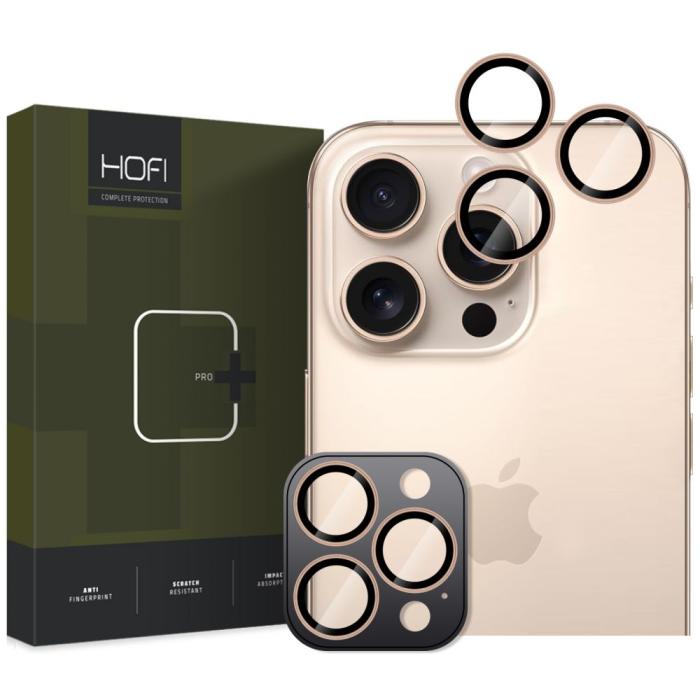 Bild 1, HOFI iPhone 16 Pro / 16 Pro Max Linsskydd CamRing Pro+