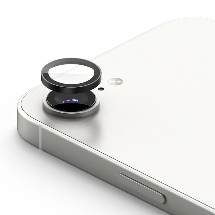 Bild 2, Ringke iPhone 16e 2-PACK Linsskydd Härdat Glas Svart