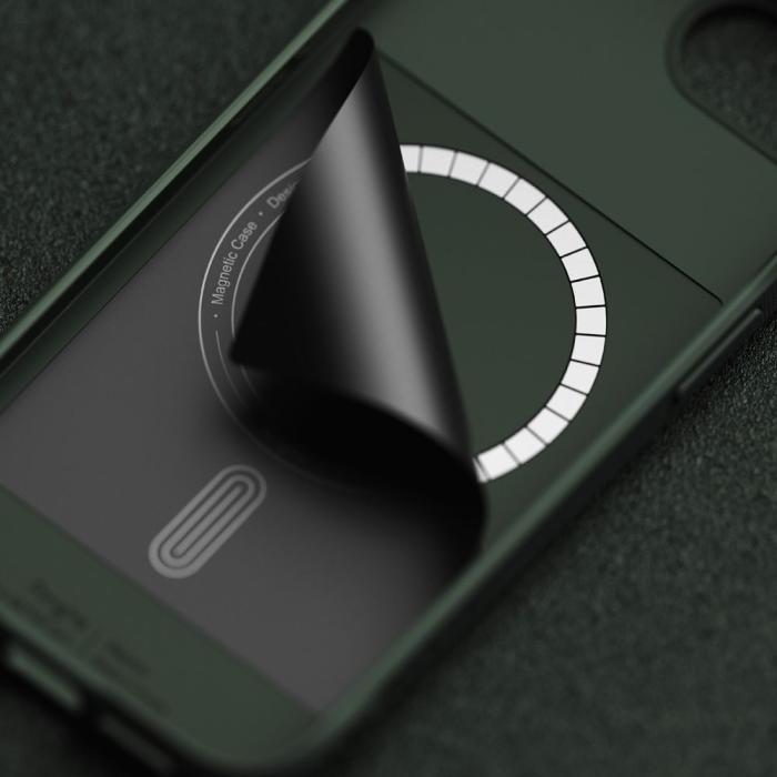 Bild 6, Ringke iPhone 16e Skal MagSafe Onyx Mörk Grön