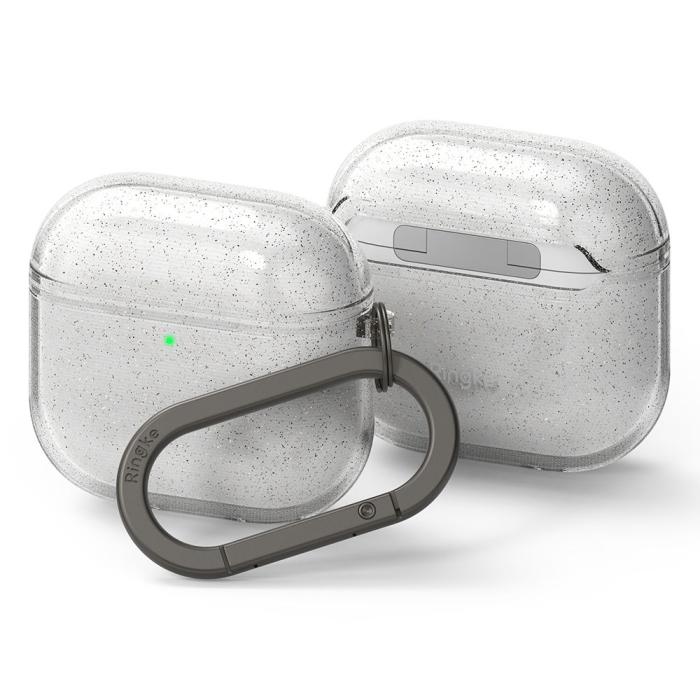 Bild 2, Ringke AirPods 4 Skal Air Glitter Clear