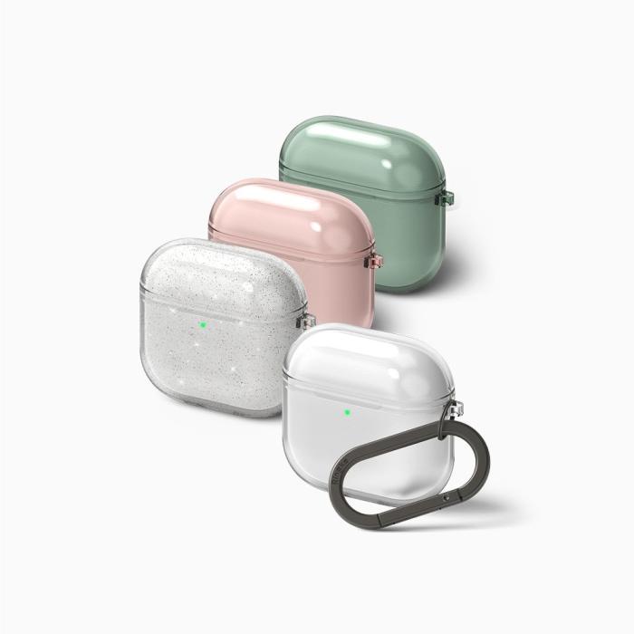 Bild 3, Ringke AirPods 4 Skal Air Glitter Clear