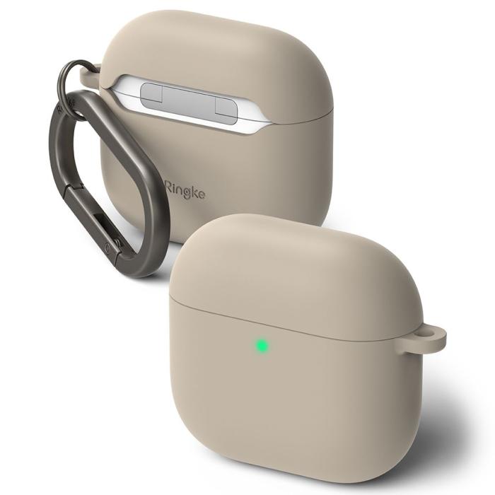 Bild 2, Ringke AirPods 4 Skal Silikon Stone