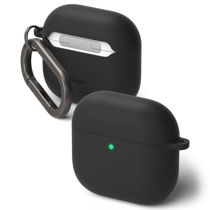 Bild 2, Ringke AirPods 4 Skal Silikon Svart