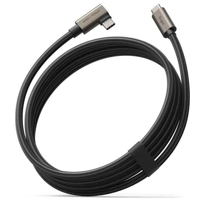 Bild 2, Ringke 2m 240W PD USB 3.2 Gen 2x2 USB-C - USB-C Degree Kabel
