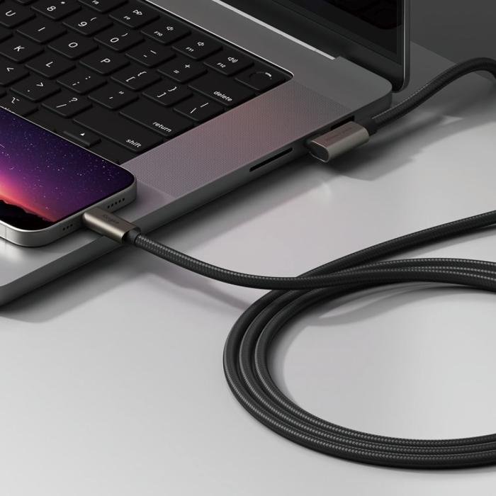 Bild 4, Ringke 2m 240W PD USB 3.2 Gen 2x2 USB-C - USB-C Degree Kabel