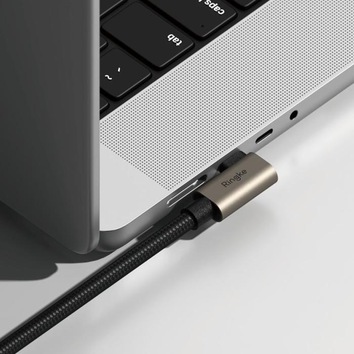 Bild 6, Ringke 2m 240W PD USB 3.2 Gen 2x2 USB-C - USB-C Degree Kabel