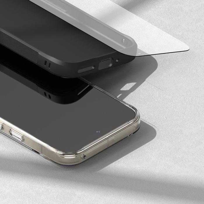 Bild 5, Ringke Pixel 9 / 9 Pro 2-PACK Easy Slide Skärmskydd Härdat Glas