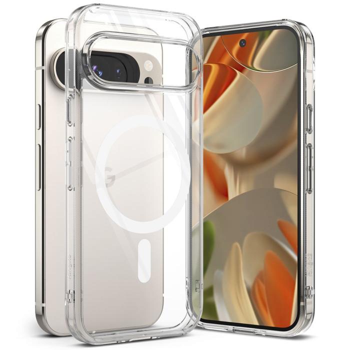 Bild 1, Ringke Google Pixel 9 / 9 Pro Skal MagSafe Fusion Transparent