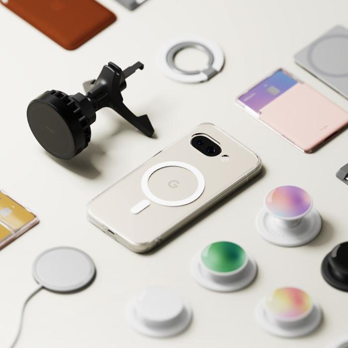 Bild 4, Ringke Google Pixel 9a Skal MagSafe Fusion Transparent