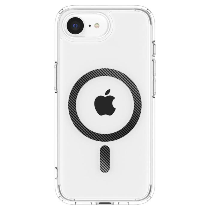 Bild 2, Spigen iPhone 16e Skal MagSafe Mag Ultra Hybrid Carbon Fiber