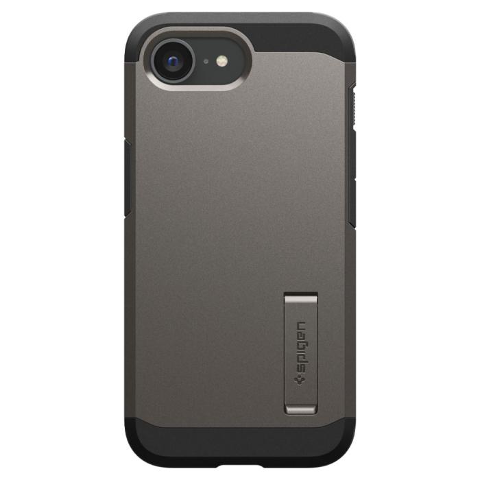 Bild 3, Spigen iPhone 16e Skal MagSafe Tough Armor Gunmetal