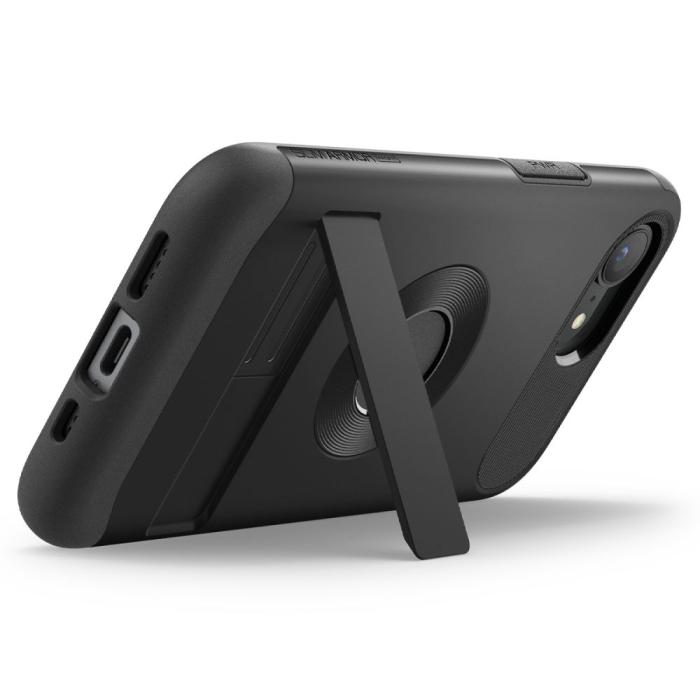Bild 6, Spigen iPhone 16e Skal MagSafe Slim Armor Svart