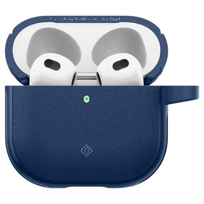 Bild 3, Spigen Caseology AirPods 4 Skal Vault Navy Blue