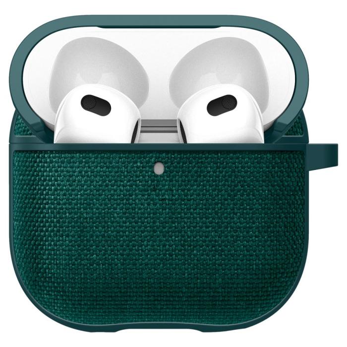 Bild 2, Spigen AirPods 4 Skal Urban Fit Midnight Green