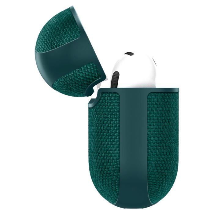 Bild 4, Spigen AirPods 4 Skal Urban Fit Midnight Green