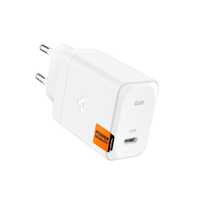 Bild 2, Spigen 65W USB-C Väggladdare Inkl. USB-C-USB-C Kabel ArcStation