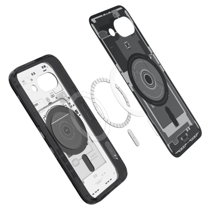 Bild 6, Spigen Google Pixel 9a Skal MagSafe Ultra Hybrid Zero One Svart