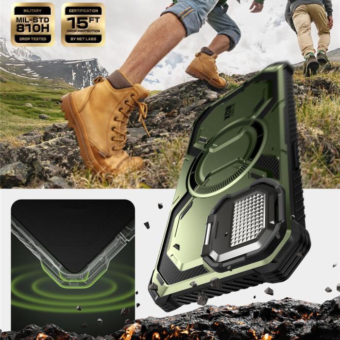 Bild 2, Supcase iPhone 16e Skal MagSafe Iblsn ArmorBox Guldan